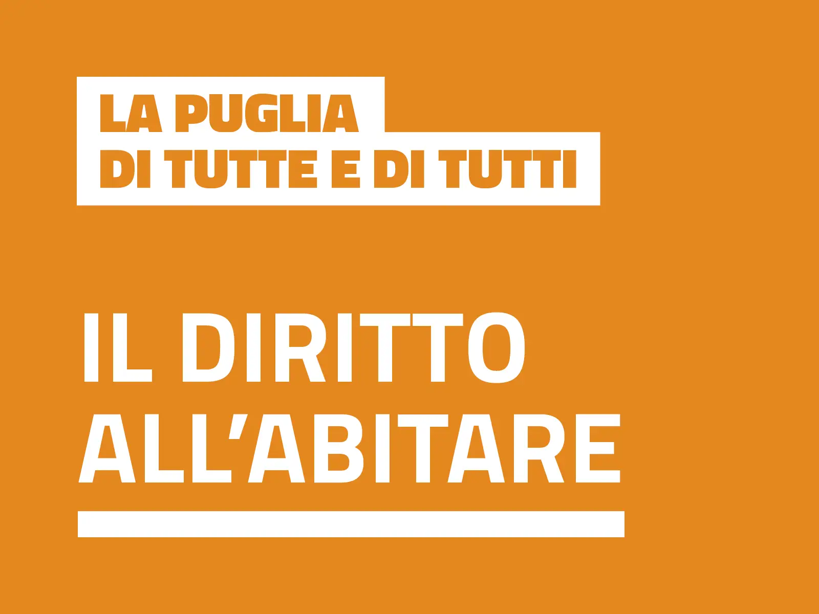Il diritto all’abitare